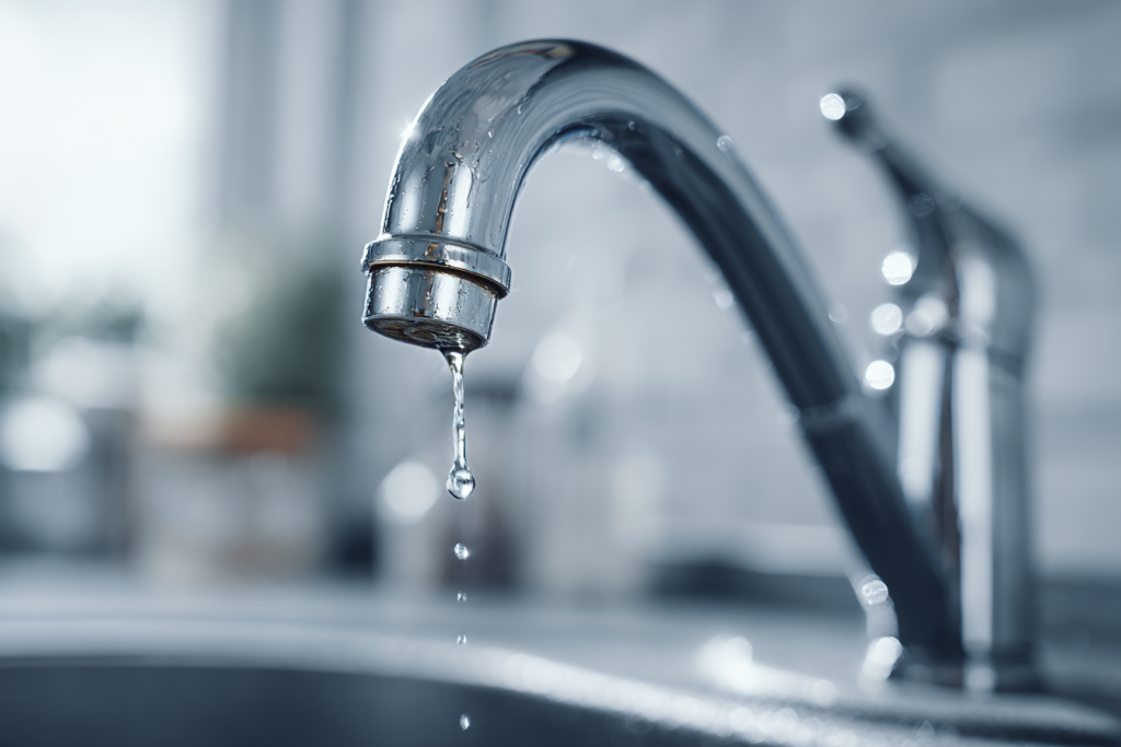 Robinet autoperceur qui fuit