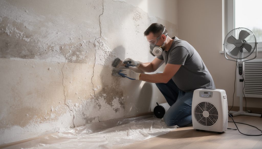Mur salpetre techniques pour se débarasser de l'humidité