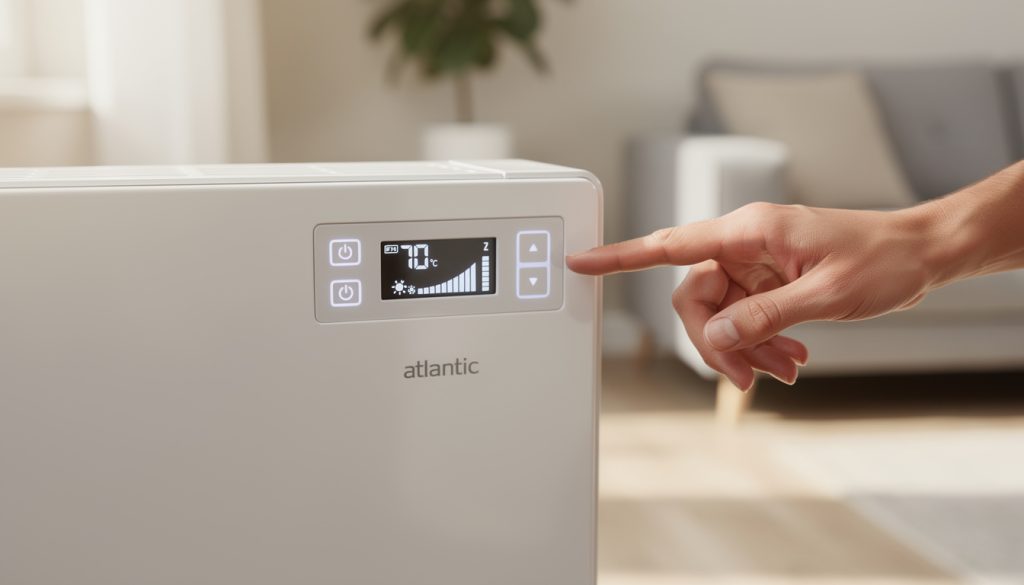 découvrez comment programmer et régler facilement votre radiateur électrique atlantic pour un confort optimal et des économies d'énergie.