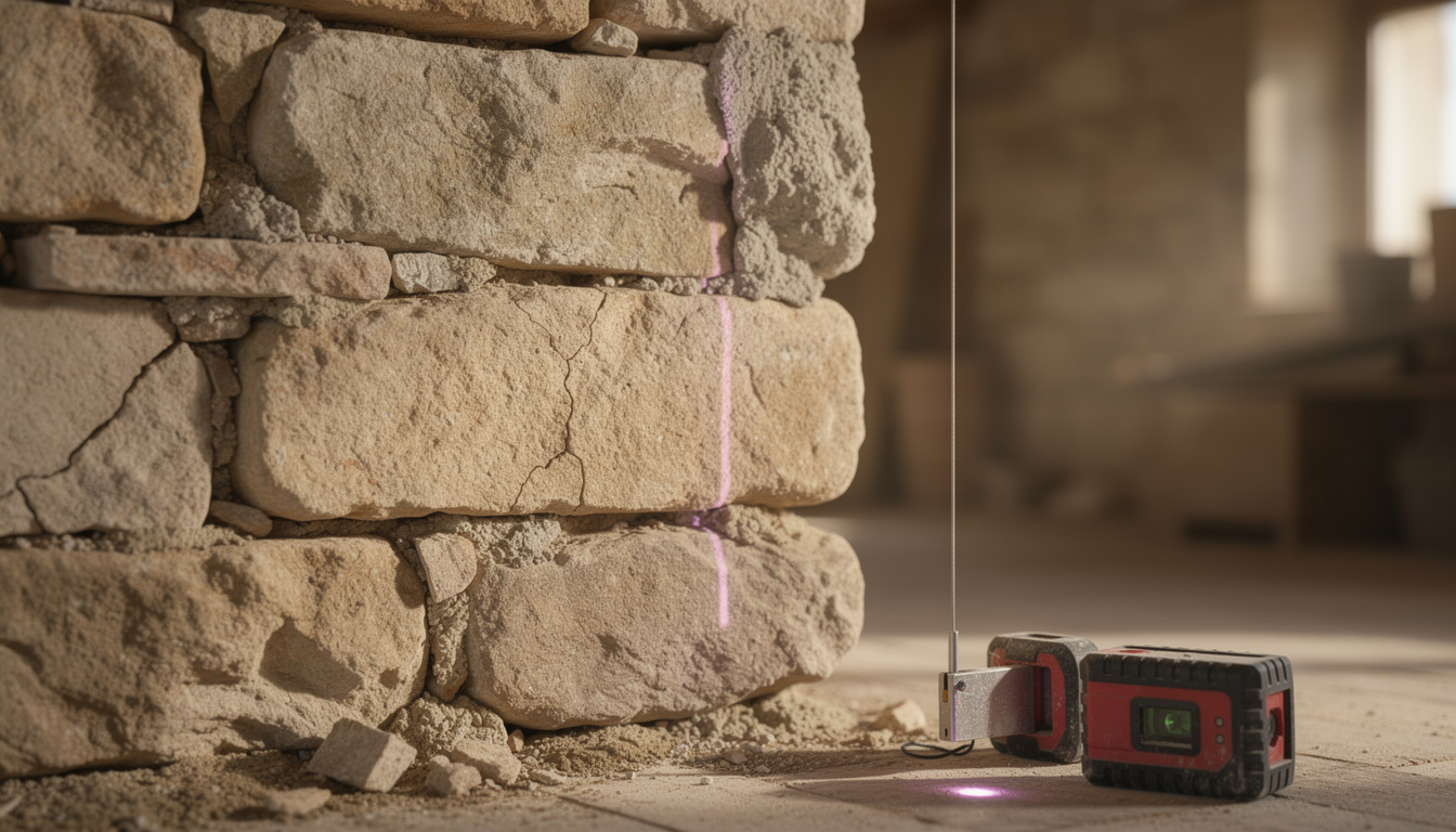 découvrez des méthodes efficaces pour consolider un mur en pierre qui penche et assurer sa stabilité durablement.