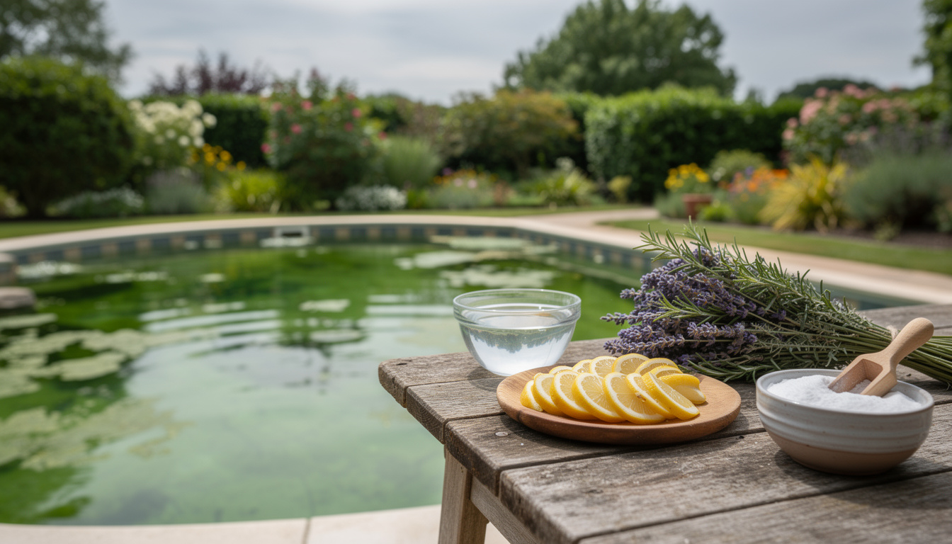 découvrez le remède de grand-mère le plus efficace pour éliminer l'eau verte de votre piscine et retrouver une eau claire et saine rapidement.
