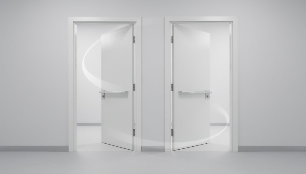 découvrez comment choisir entre une porte poussant à gauche ou à droite grâce à nos explications simples et détaillées, pour un choix adapté à vos besoins.