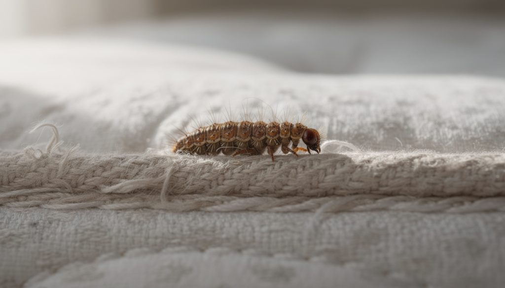 découvrez comment identifier et éliminer efficacement les larves d’anthrène dans votre matelas avec nos conseils pratiques pour un traitement sûr et durable.