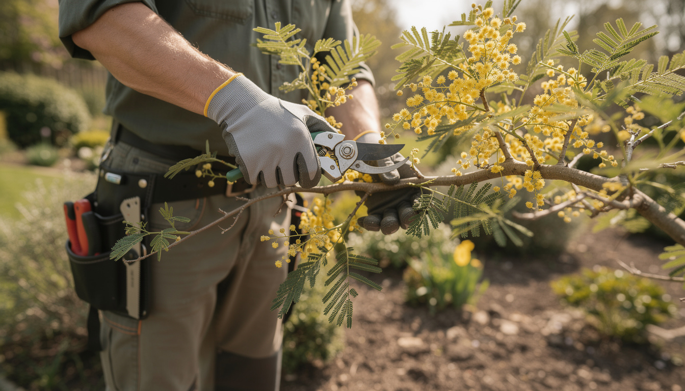 découvrez comment planter, tailler et entretenir votre mimosa pour qu'il prospère toute l'année dans votre jardin.