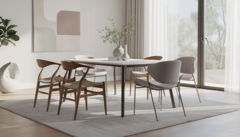 découvrez nos conseils pour choisir le modèle de chaise de salle à manger idéal, alliant style, confort et fonctionnalité pour sublimer votre intérieur.