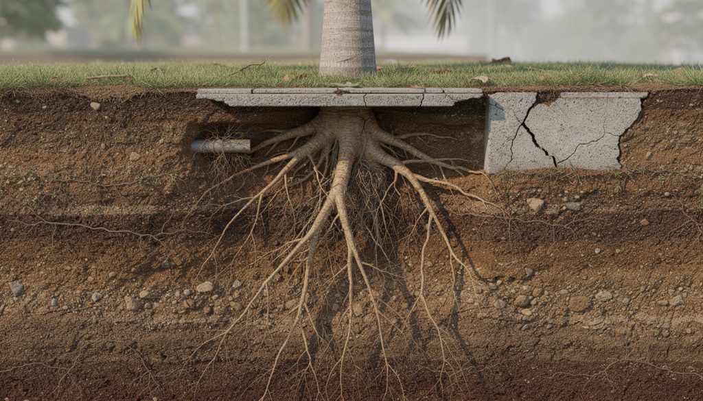 découvrez à quelle profondeur poussent les racines de palmier et les dangers potentiels qu'elles peuvent causer pour votre jardin ou votre habitation.