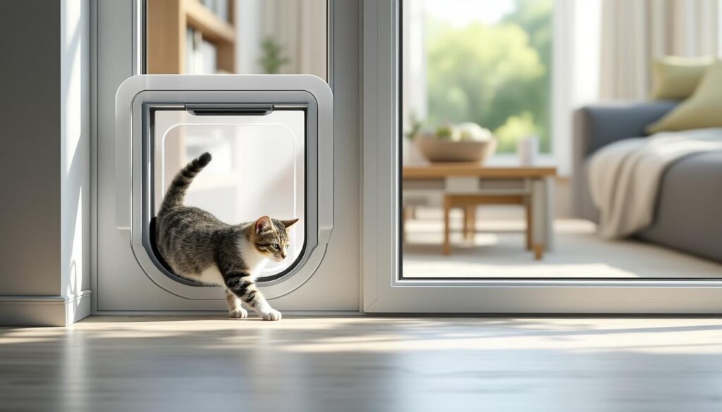 découvrez comment installer une chatière sans percer votre fenêtre : une solution simple, rapide et sans dommage pour permettre à votre chat de sortir en toute liberté.