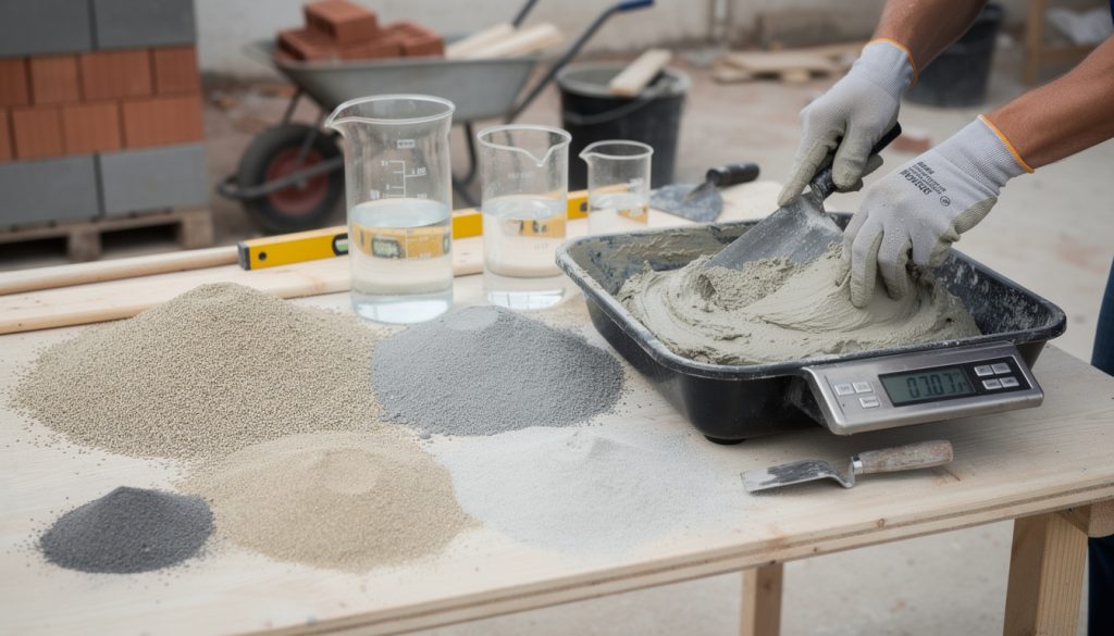 découvrez les proportions idéales et la méthode efficace pour doser correctement votre mortier et garantir une préparation réussie pour tous vos travaux de construction.