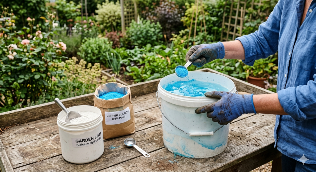 Dosage bouillie bordelaise pour 1 litre d’eau