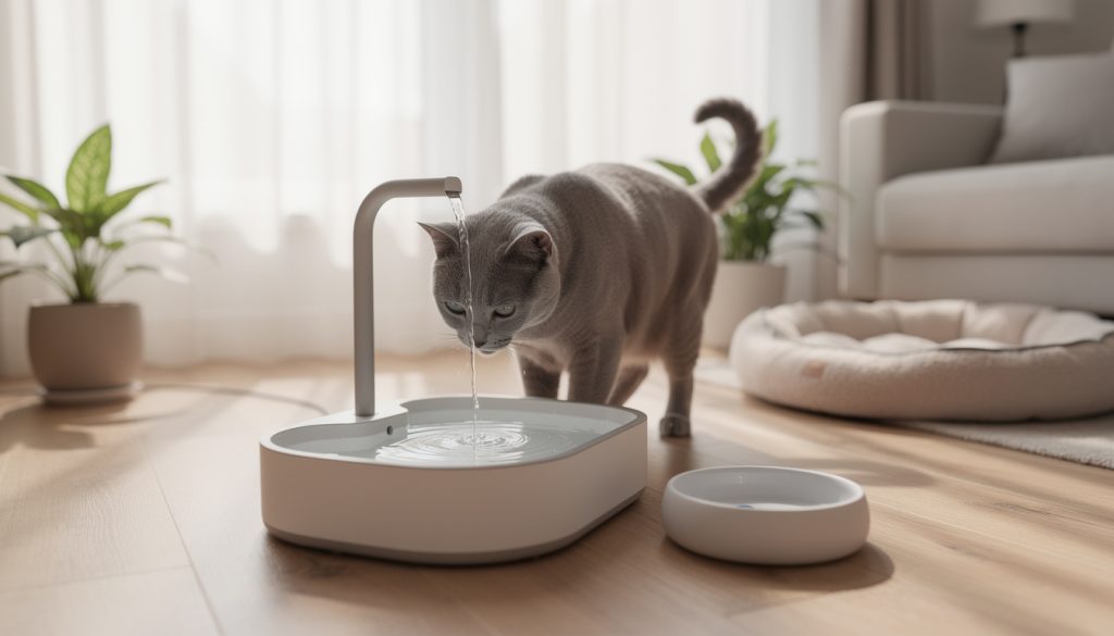 découvrez pourquoi installer une fontaine à eau pour votre chat est essentiel à son bien-être et apprenez comment choisir et placer cet accessoire pratique et hygiénique dans votre maison.