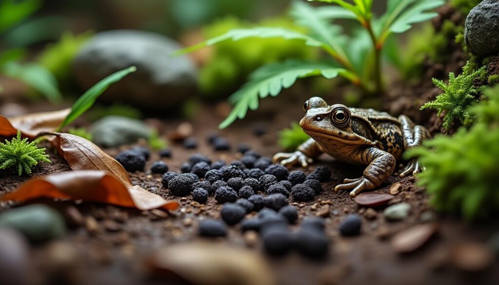 apprenez à identifier les crottes de crapaud et découvrez leurs utilisations pratiques dans le jardin et la nature.
