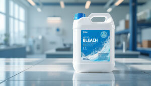 eau de javel j-net en bidon de 5l, idéale pour les gros travaux avec une concentration efficace pour un nettoyage puissant et durable.