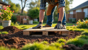 découvrez une méthode simple et efficace pour niveler un terrain à l'aide d'une palette. suivez nos conseils pratiques pour un sol parfaitement plat et prêt à aménager.