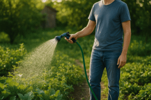 Quel type de pompe faut-il prévoir pour arroser le jardin ?