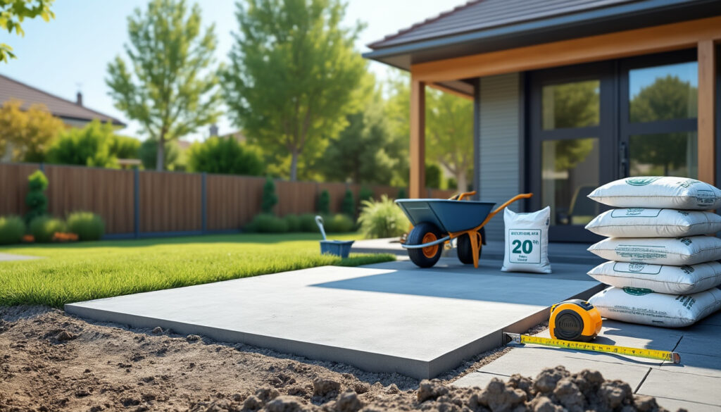 découvrez combien de sacs de ciment sont nécessaires pour réaliser une dalle de 20 m² en fonction de son épaisseur. guide pratique pour réussir vos travaux de bétonnage avec précision et économie.