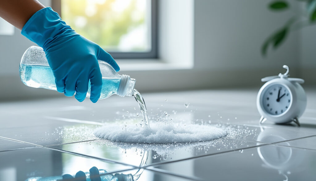 découvrez combien de temps laisser agir l’acide chlorhydrique sur votre carrelage pour un nettoyage efficace sans l'endommager. conseils et précautions inclus.