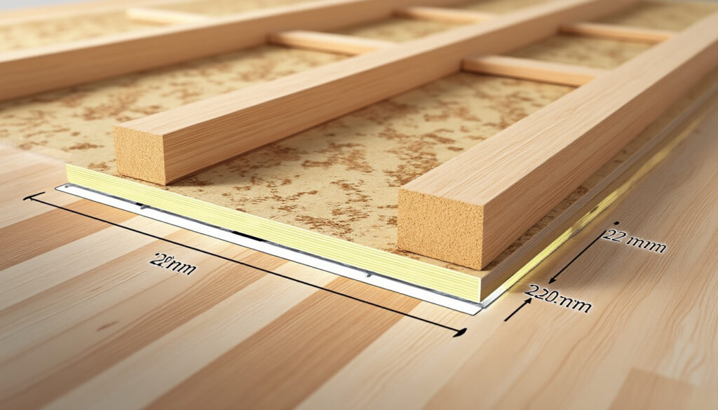 découvrez les dimensions recommandées de l'entraxe pour solives supportant un plancher osb de 22 mm, ainsi que les charges admissibles pour garantir solidité et sécurité.