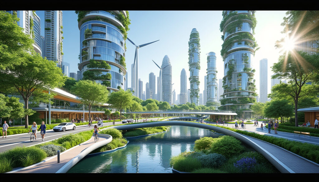 découvrez bede, la ville du futur écologique alliant innovations technologiques et modèle durable pour un avenir respectueux de l'environnement.
