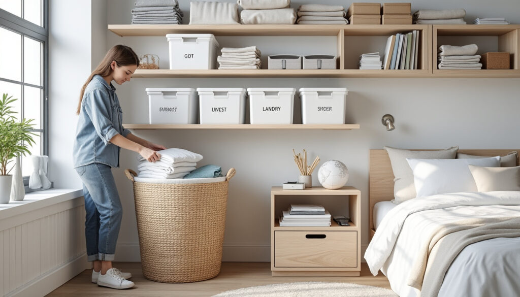 découvrez des astuces simples et efficaces pour ranger votre chambre rapidement et profiter d'un espace organisé en un rien de temps.