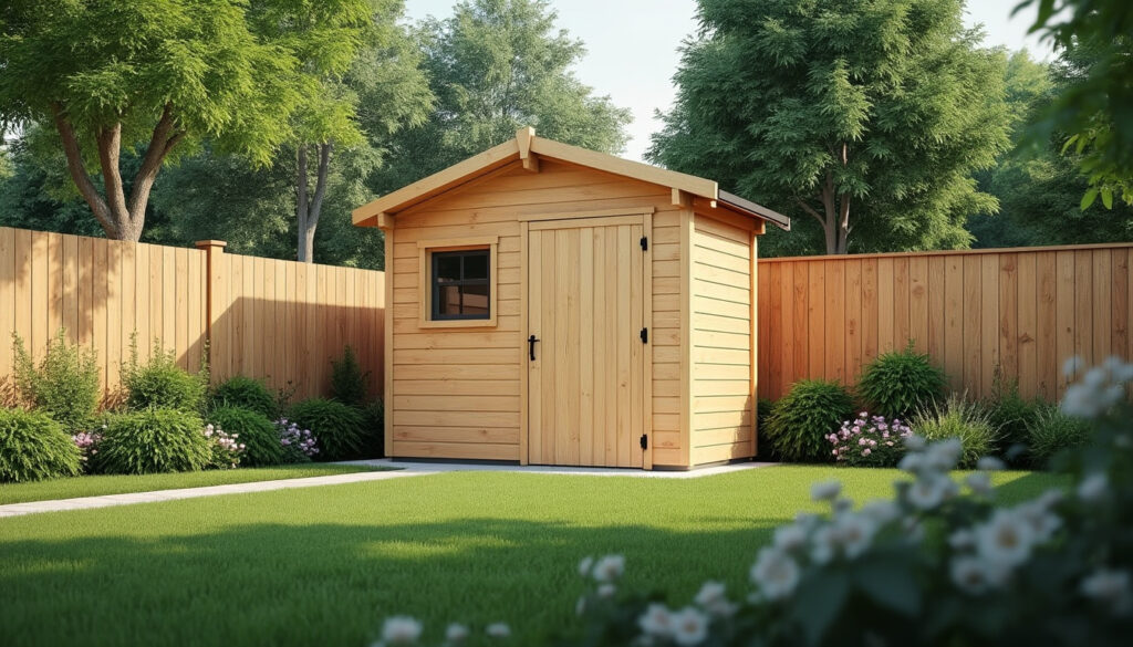 découvrez les règles et limites à respecter concernant la distance entre un abri de jardin de 5m2 et le voisinage pour éviter tout litige.
