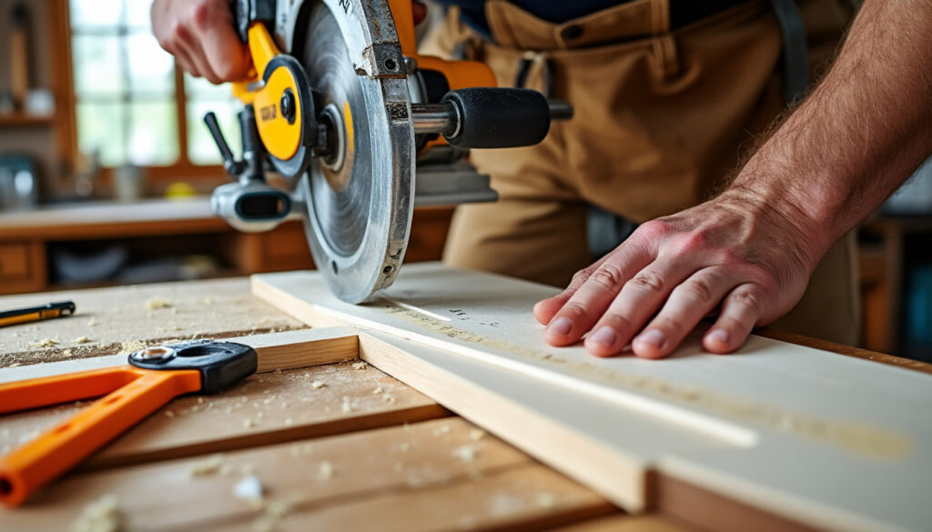 découvrez nos astuces simples et efficaces pour couper une plinthe en angle avec une découpe précise, et obtenir une finition parfaite pour vos travaux de rénovation.