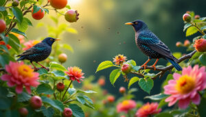 découvrez si l'étourneau dans votre jardin est un allié utile ou un nuisible pour vos plantes, avec des conseils pour mieux cohabiter avec cet oiseau.