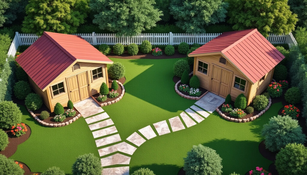 découvrez si vous pouvez installer deux abris de jardin de 5m2 sur un même terrain, les règles d'urbanisme à respecter et les conseils pour optimiser votre espace extérieur.