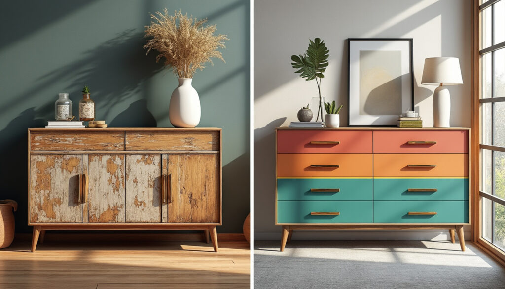 découvrez des idées et inspirations réussies pour le relooking de meubles avant-après, transformez vos meubles avec style et créativité.