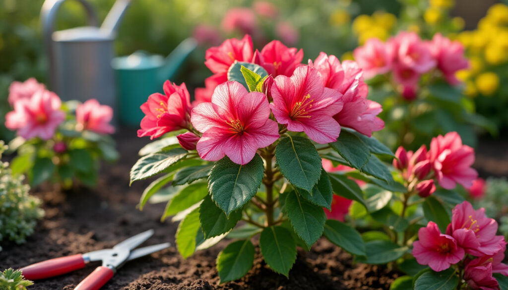découvrez nos conseils d’entretien pour le rhodo simsii et assurez une floraison généreuse et éclatante toute l'année.