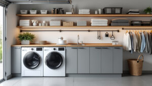 découvrez comment aménager une buanderie dans votre garage : conseils pratiques pour optimiser l’espace, choisir les équipements et gagner en confort.