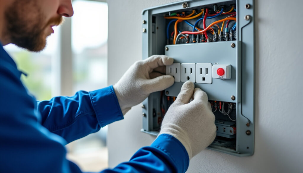 découvrez combien de prises peuvent être raccordées à un disjoncteur 10a et les règles de la norme nf c 15-100 pour une installation électrique sûre.