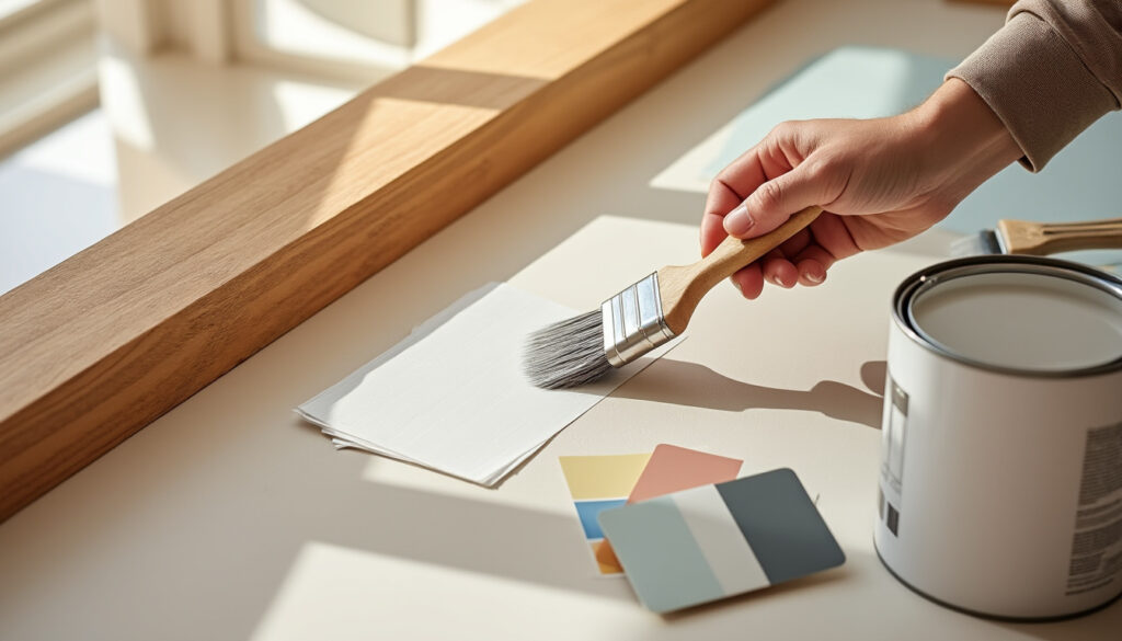 découvrez comment choisir la peinture adaptée à une poutre en bois et l’appliquer efficacement pour un résultat durable et soigné.